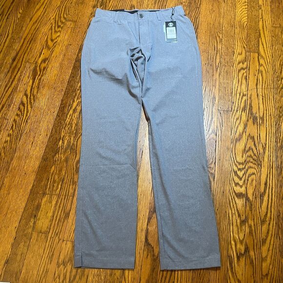 Under Armour Pants Mens 32 Grey Vented Golf Performance Lightweight Chino - Picture 1 of 10